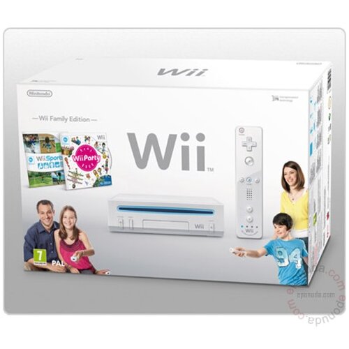 Nintendo Wii Family Edition igra igra ka konzola ePonuda